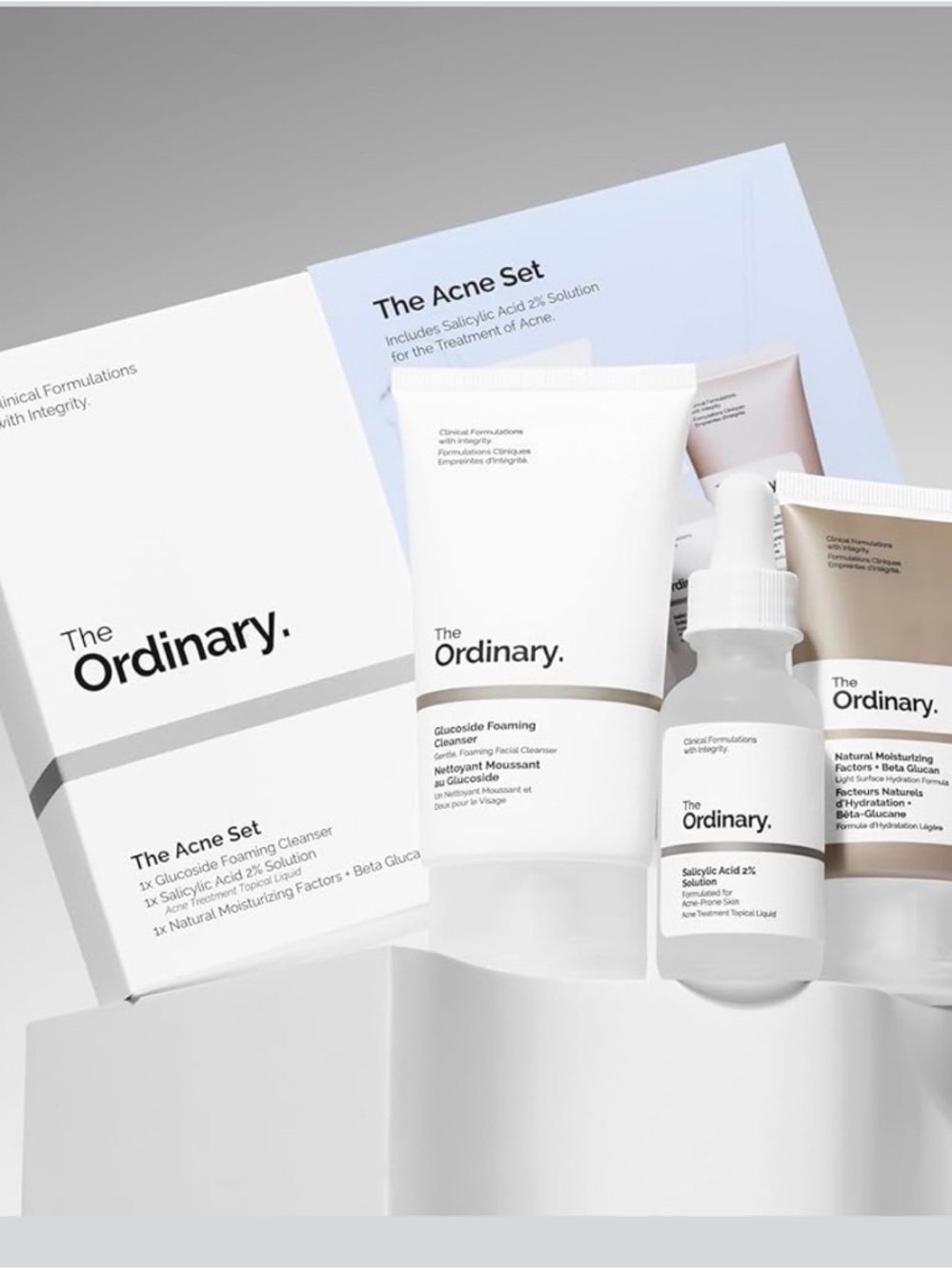The Ordinary Acne Set - White & Cream Skincare Duo - Picture 3 of 3
